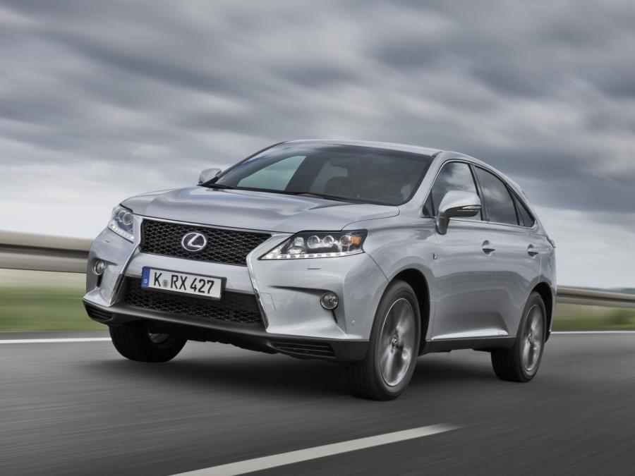  Lexus RX450h F-Sport 2012 года  (EU) (фото 6 из 11)